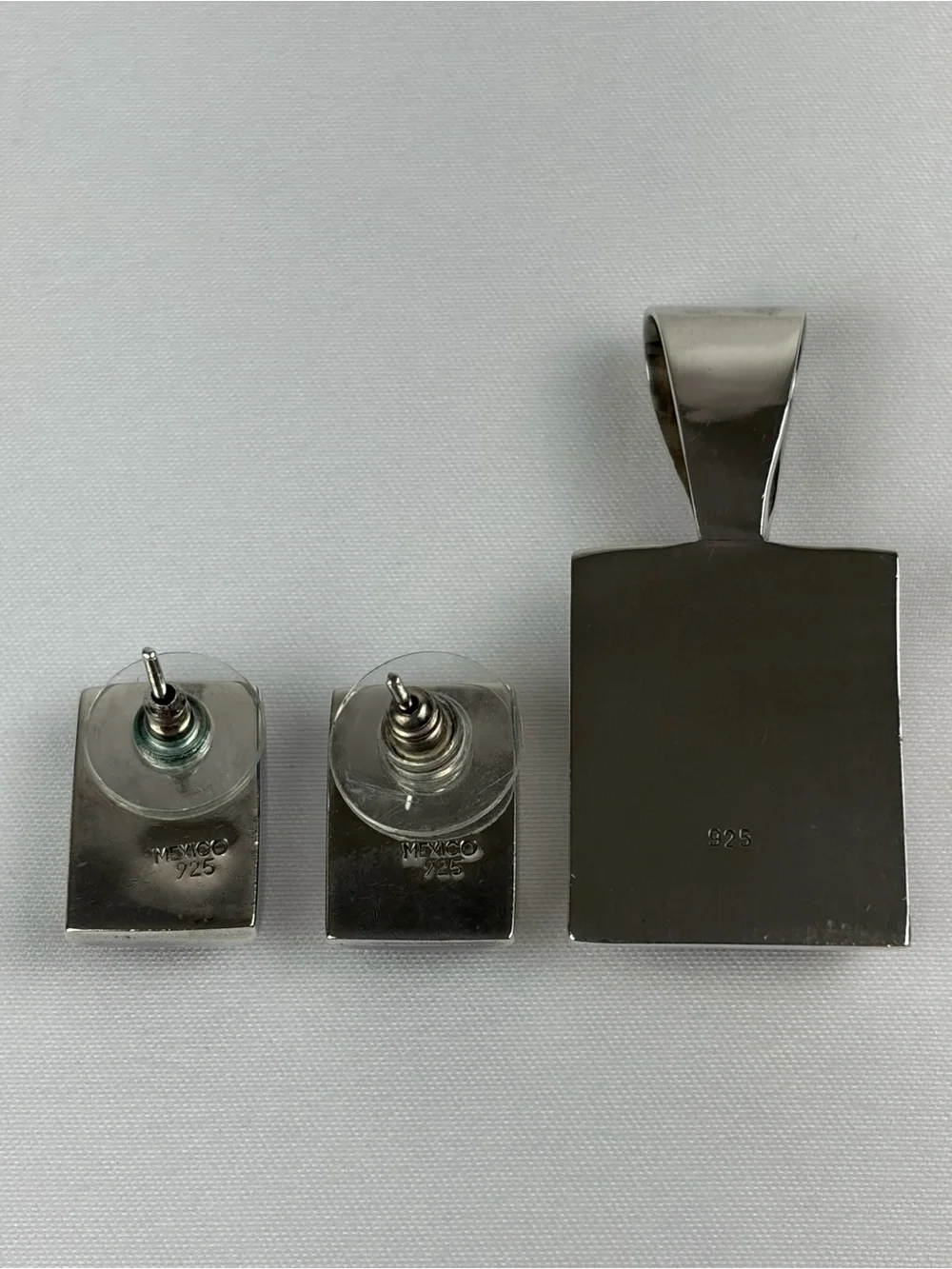 Vintage Silpada Sterling Sliver Pendant & Earrings Set